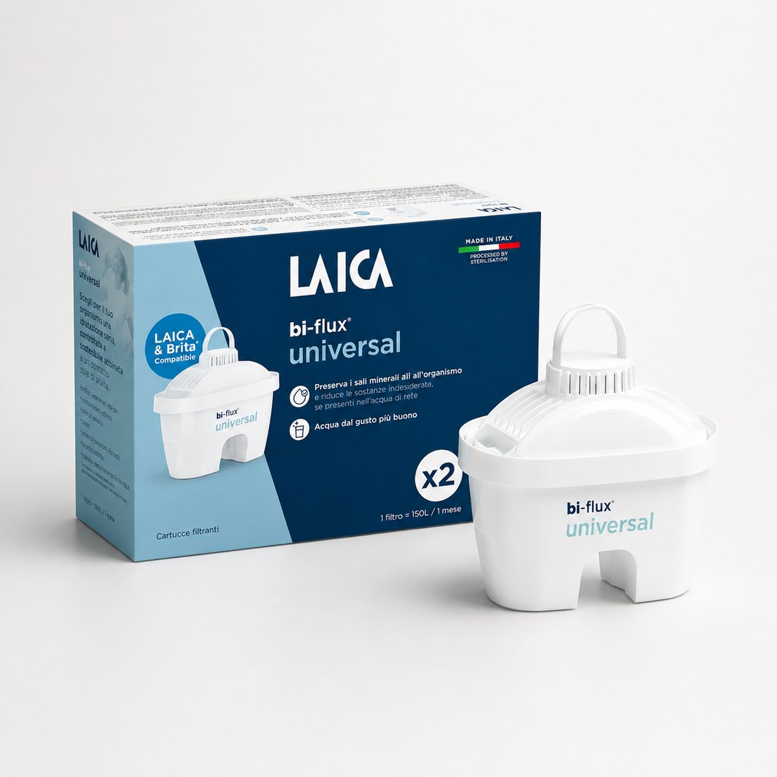Bi-flux® Universal – filter til vandkande