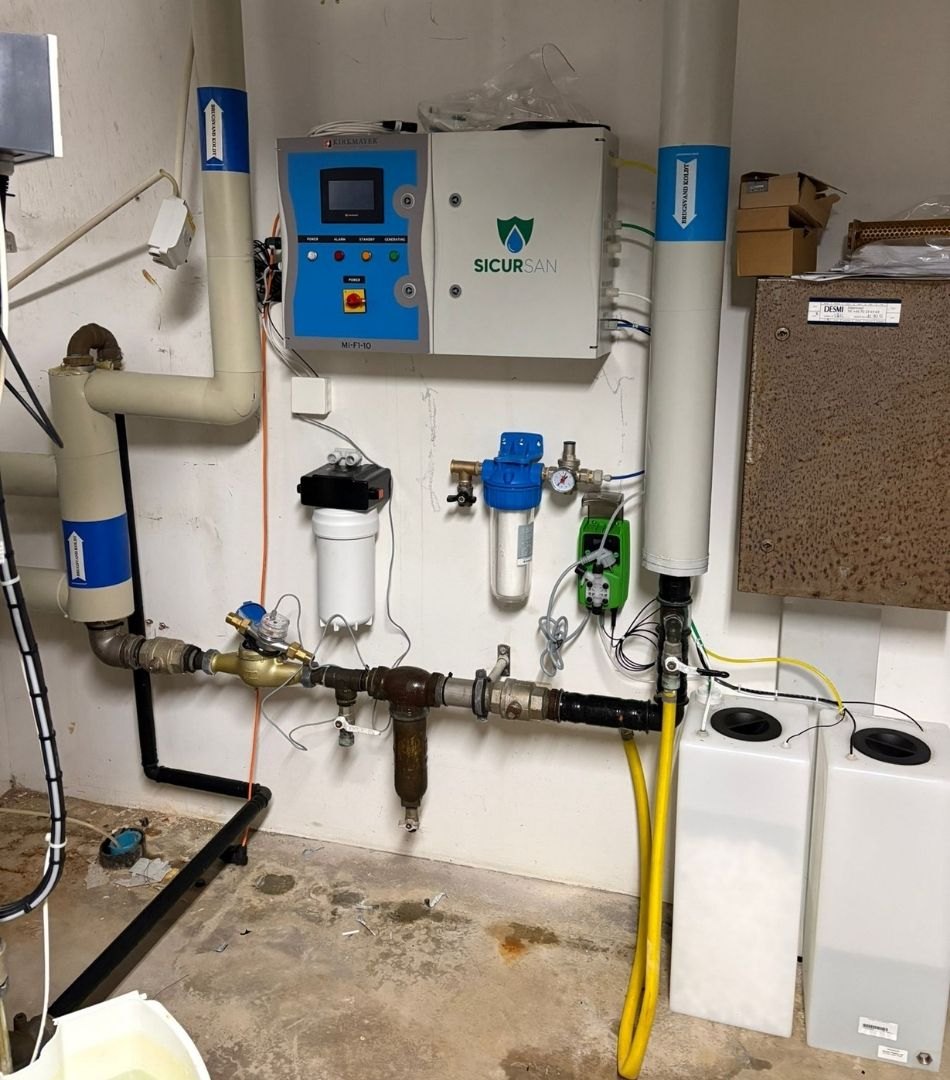 Installeret legionella-anlæg 5